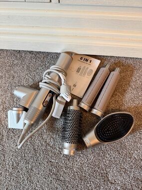 UKLISS FusionAir DIY Hair Styler Airstyler  6-in-1